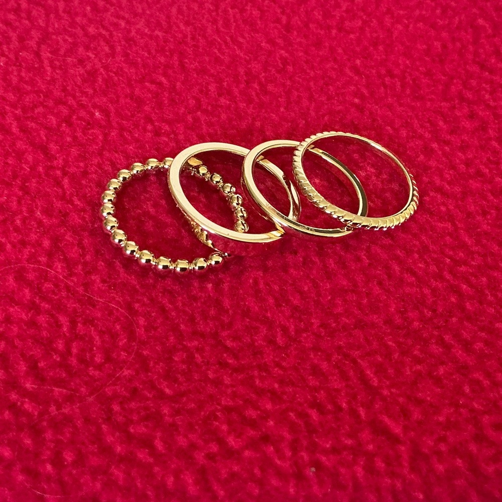 NORDSTROM RACK Stacking Band Rings - Picture 7 of 7
